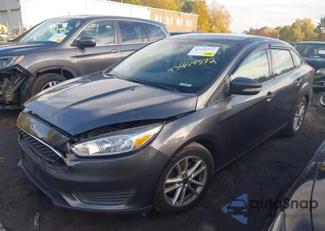 2016 Ford Focus Se from USA, damaged, VIN 1FADP3F29GL239939